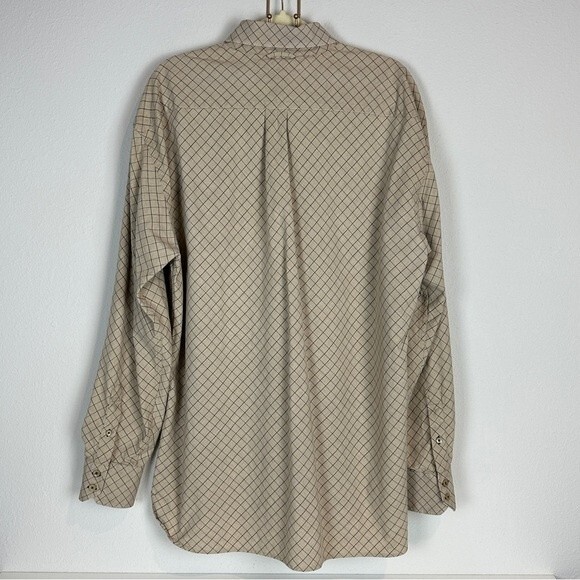 Tommy Hilfiger Beige Casual Button Up Shirt XL - Picture 4 of 8